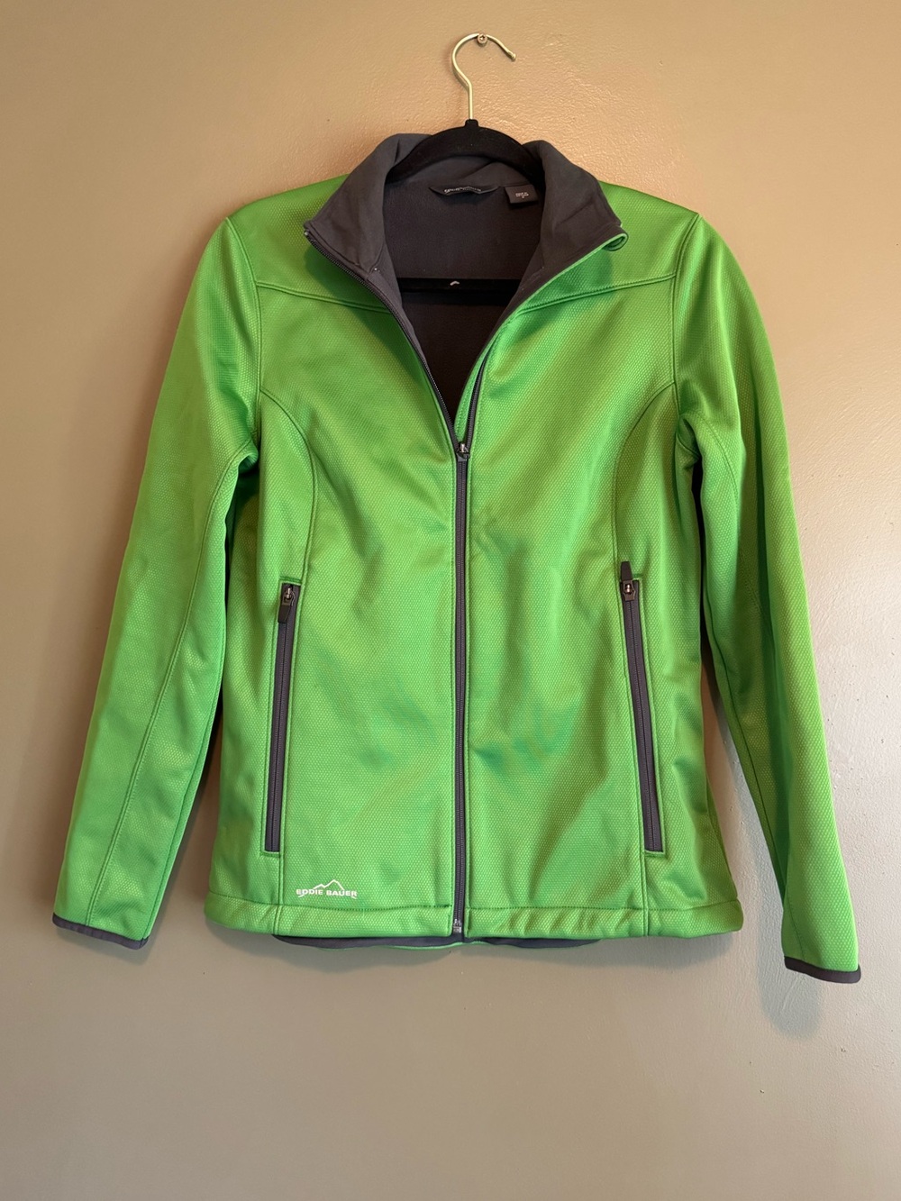 Eddie Bauer Ivy Green Softshell Utility Jacket